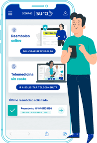 imagen reembolso por app sura